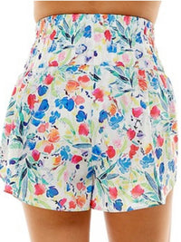 Athletic Floral Shorts