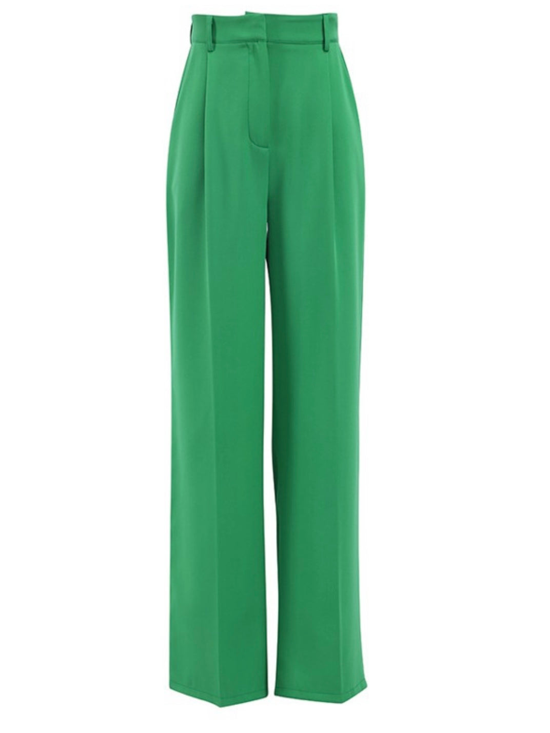 Green High Waisted Palazzo