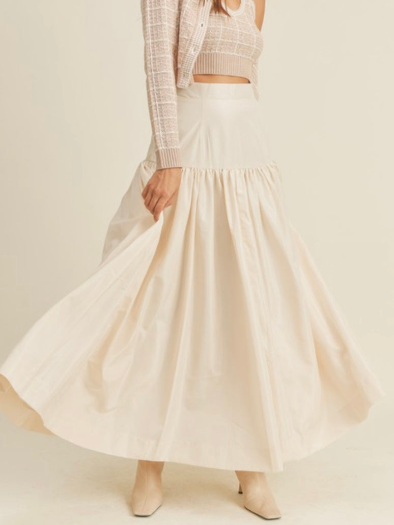 Exquisite Tiered Maxi Skirt