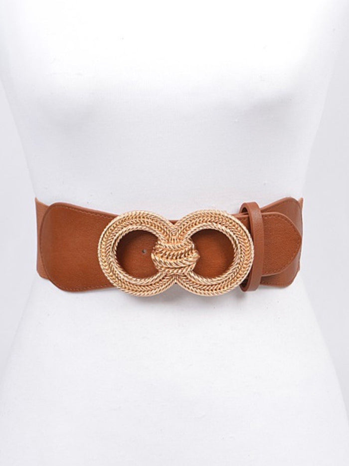 Double Vintage Circle Elastic Belt