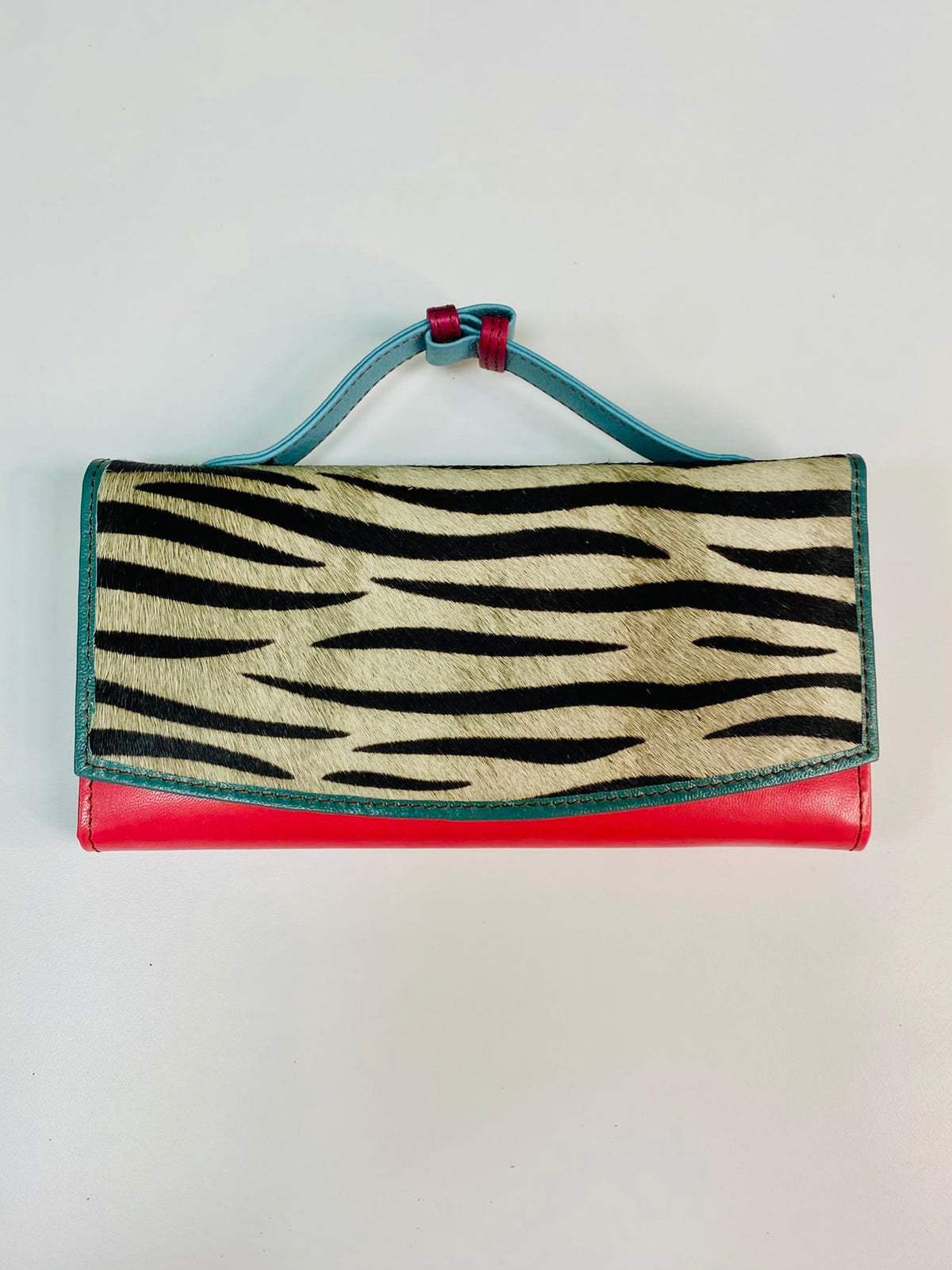 Cassia Leather Wallet Clutch