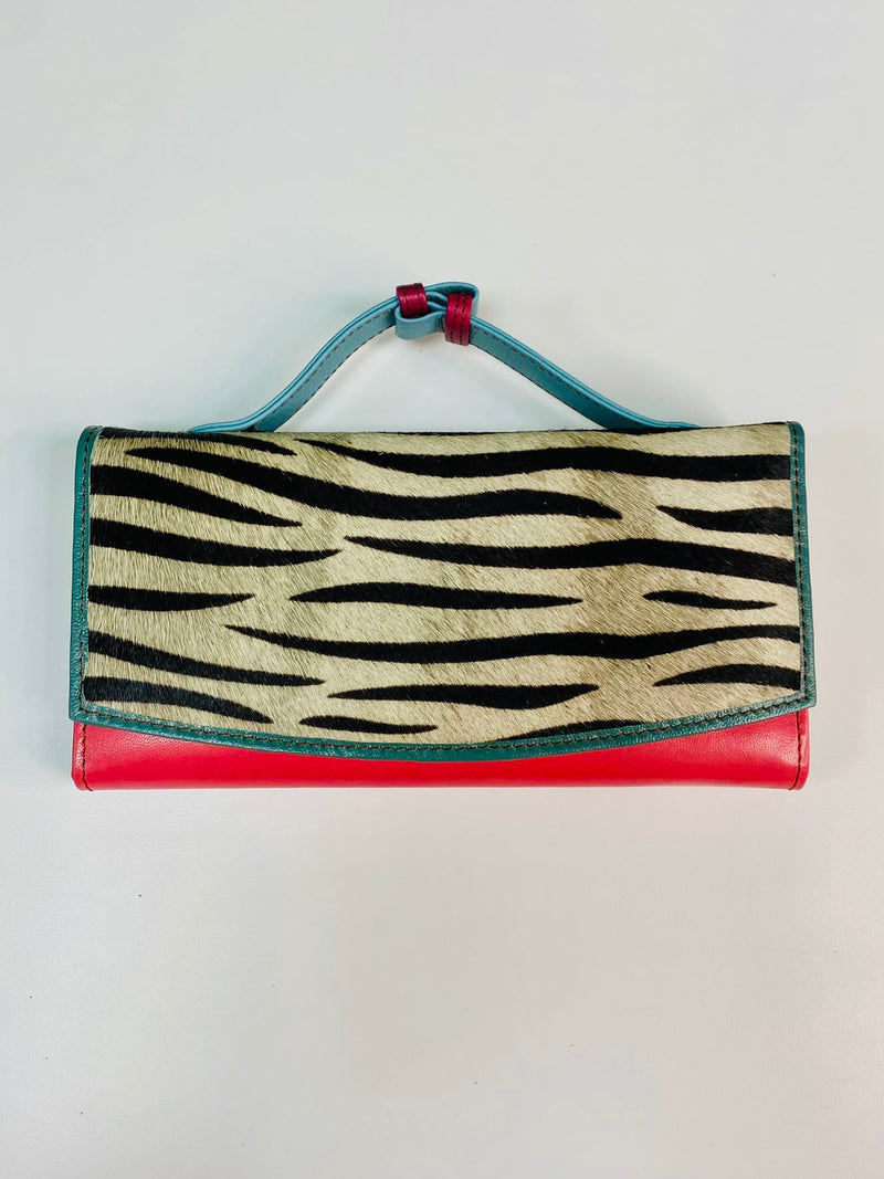 Cassia Leather Wallet Clutch