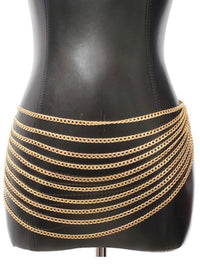 Draped Chain Belt