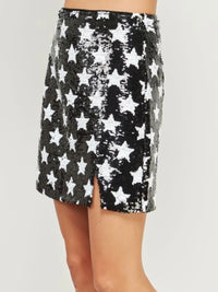 Sequin Star Skirt