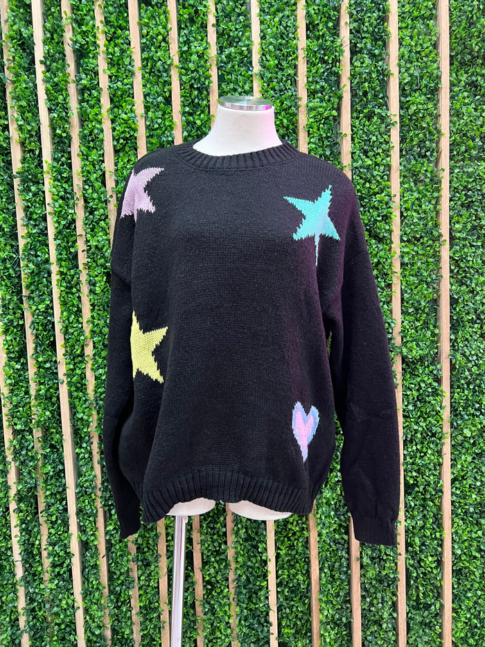 Color Stars Sweater