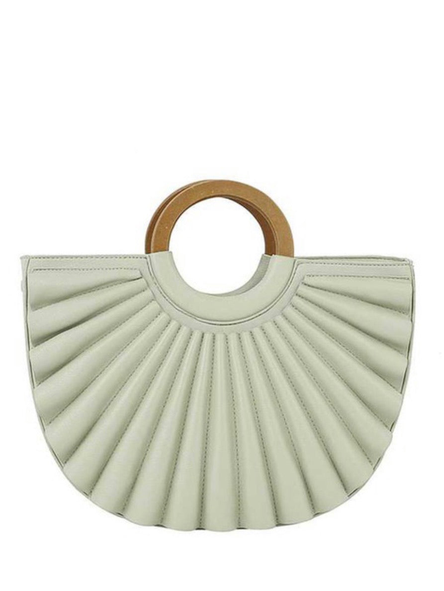 Accordeon Fan Semi Circle Bag