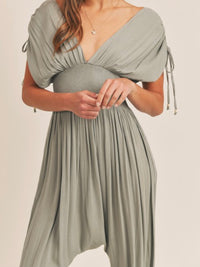 Sage Harem Jumpsuit