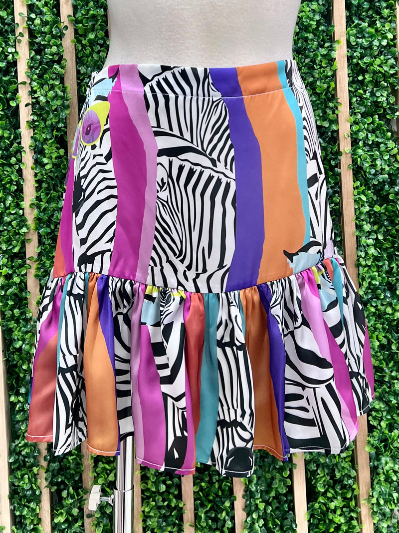 Bululu Zebra Skort Set