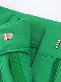 Green High Waisted Palazzo