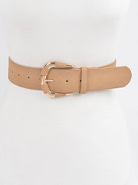 Suede Detail Belt