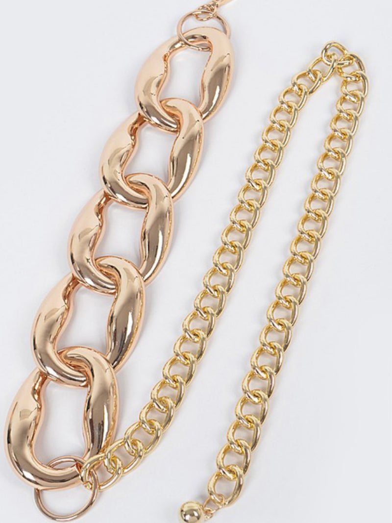 Oversized Link Chain Belt