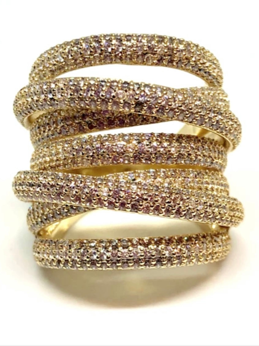 Luxe Grande Twisted Ring