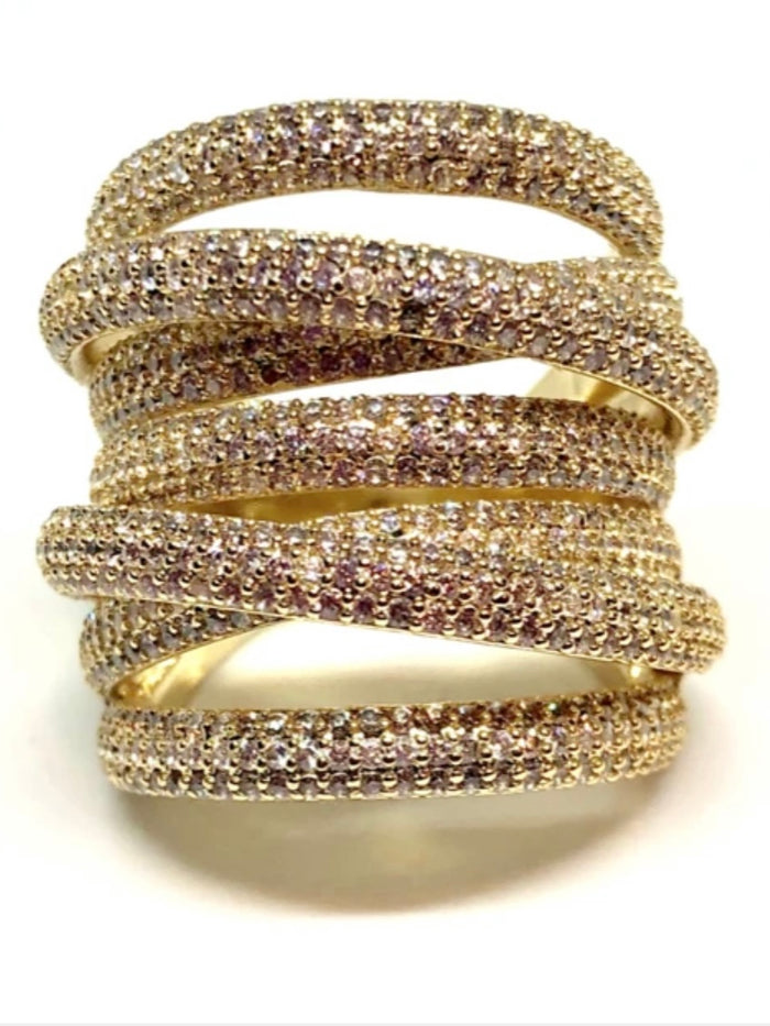 Luxe Grande Twisted Ring