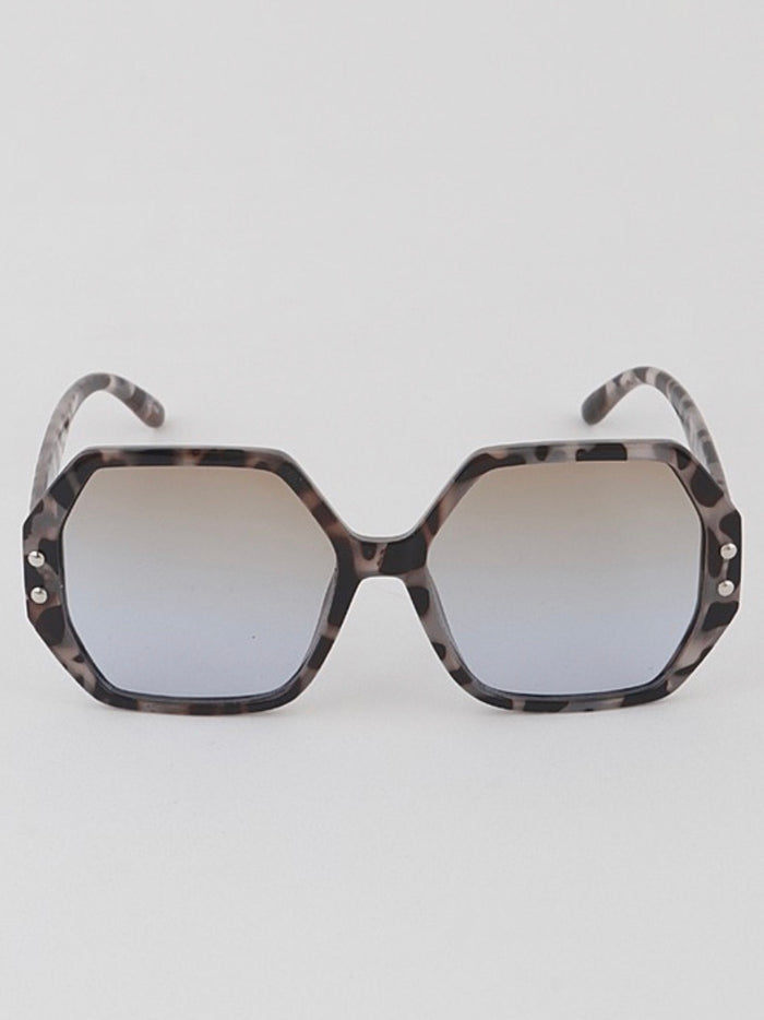 Classy Hexagonal Sunglasses