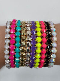 Fun Crystal Elastic Bracelet