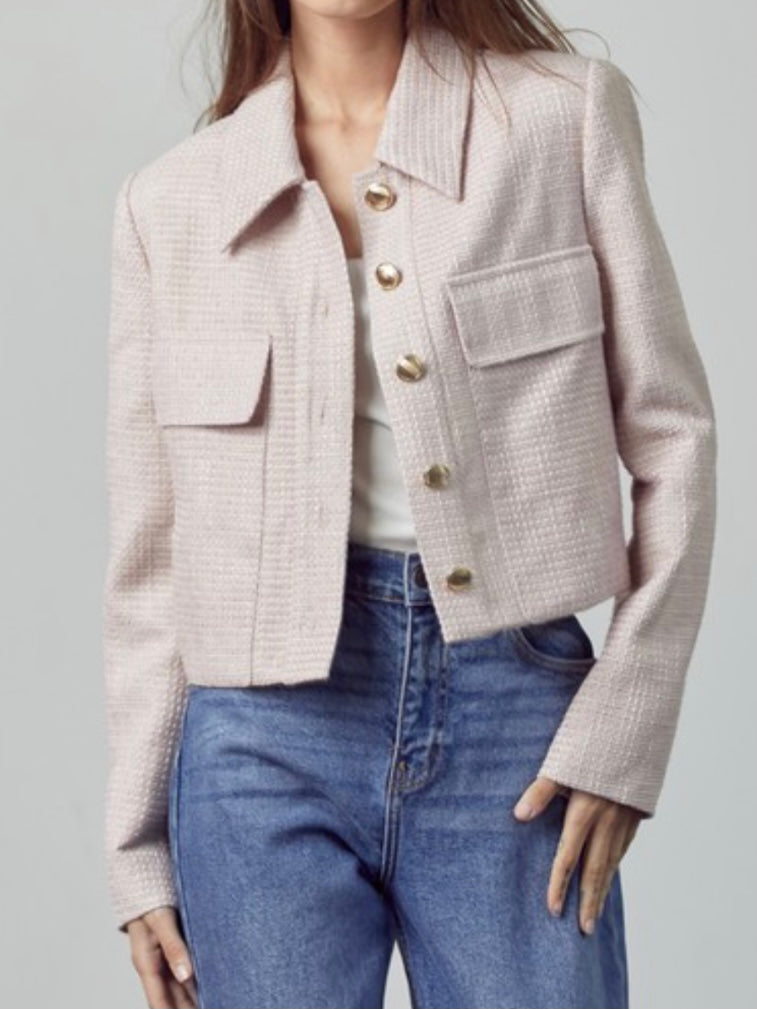Tweed Crop Jacket