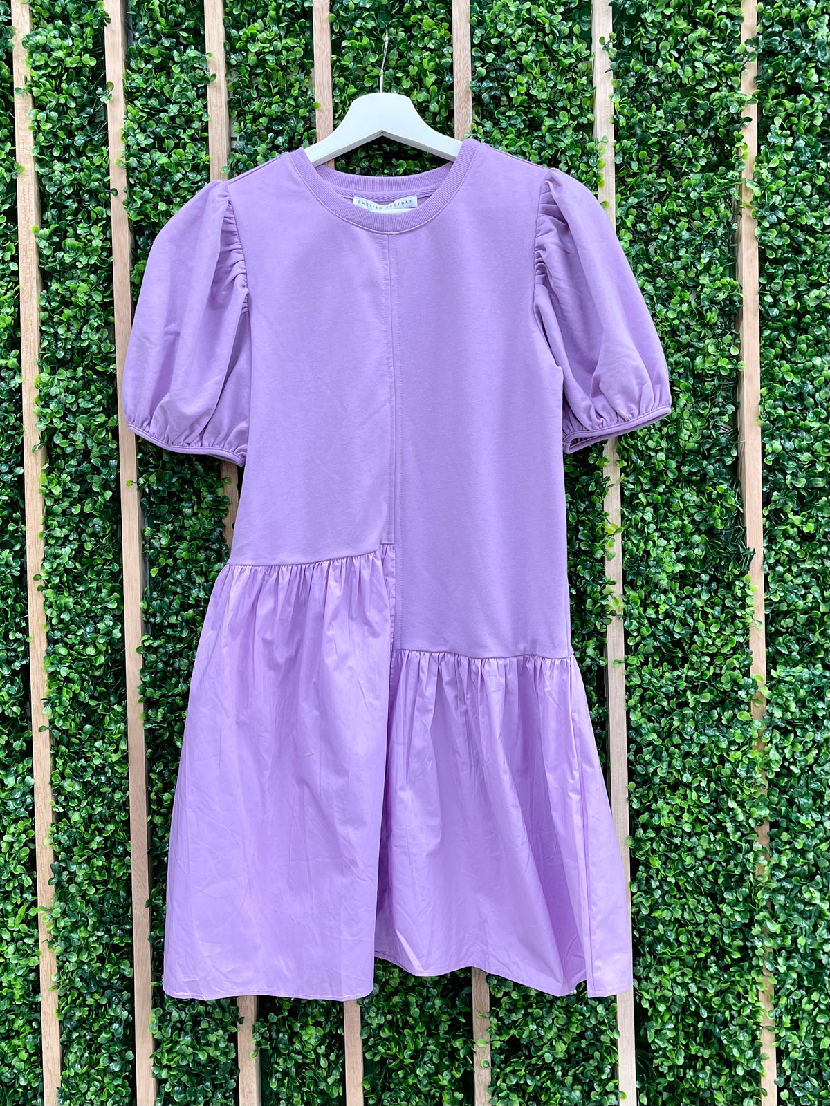 Classy Balloon Sleeve Dress