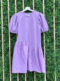 Classy Balloon Sleeve Dress