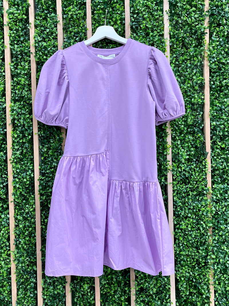 Classy Balloon Sleeve Dress