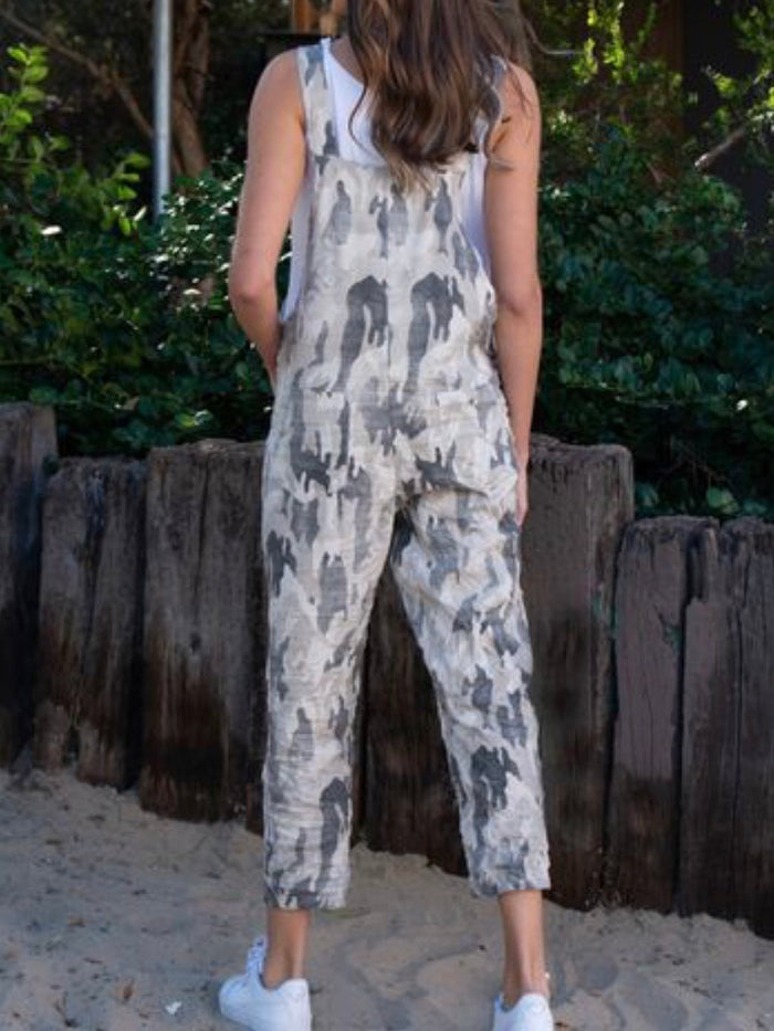 Camo Loose Fit Jumpsuit