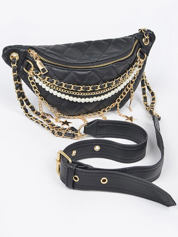 Chain Charm Fanny Pack
