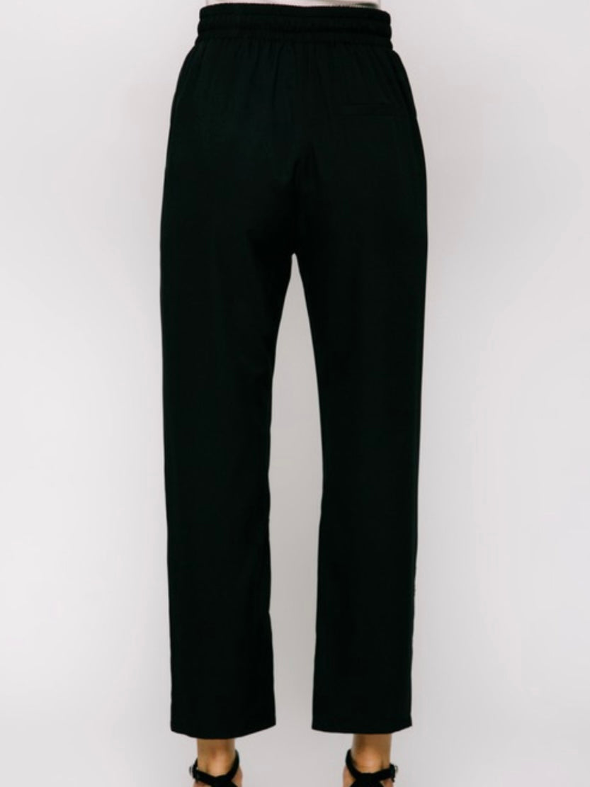 Side Sequin Panel Pant