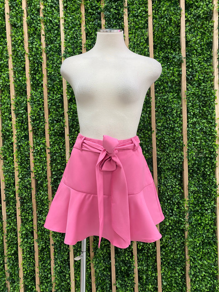 Removable Tie Skort
