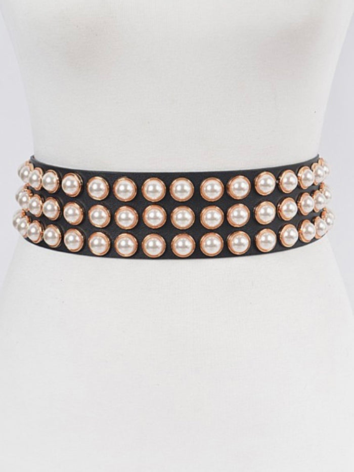Pearl Studded Belt