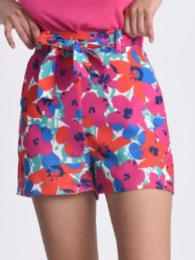 Fuchsia FLoral Short Pant