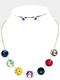 Multi Stone Necklace