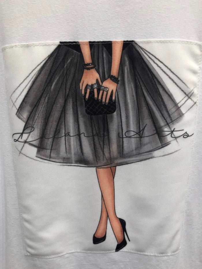 Tulle Skirt Tee