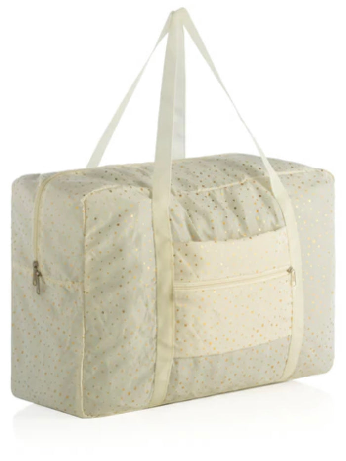 Gold Dots Foldable Bag