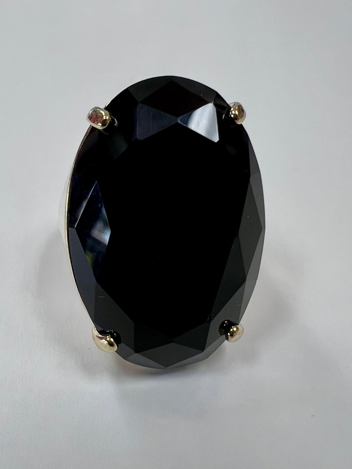 Oval Onyx Ring