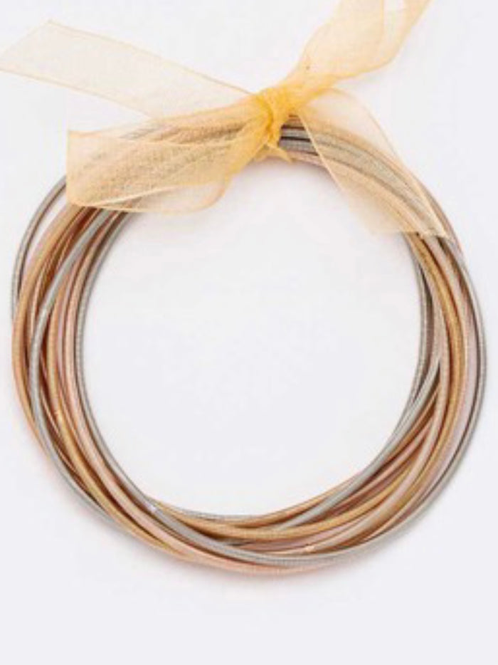 Multi Style Spring Bracelets
