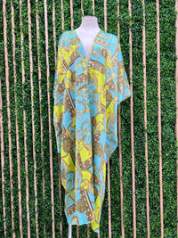 Designer Paisley Caftan