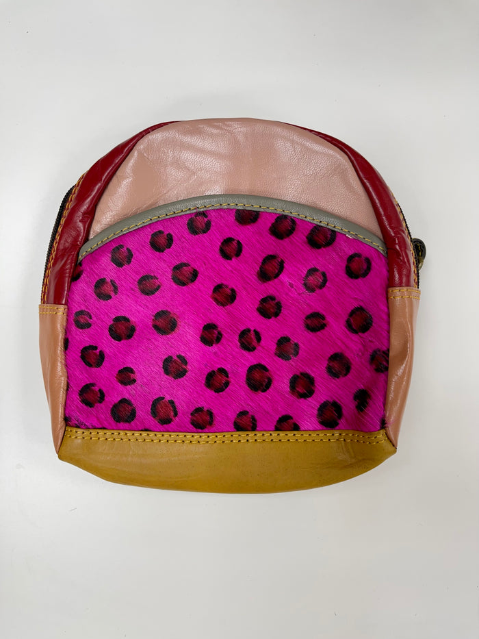 Poppy Leather Mini Convertible Back Pack