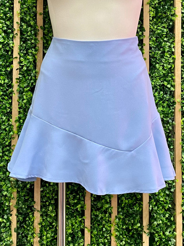 Flounce Wrap Skort