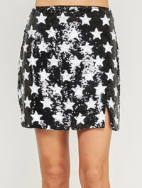 Sequin Star Skirt