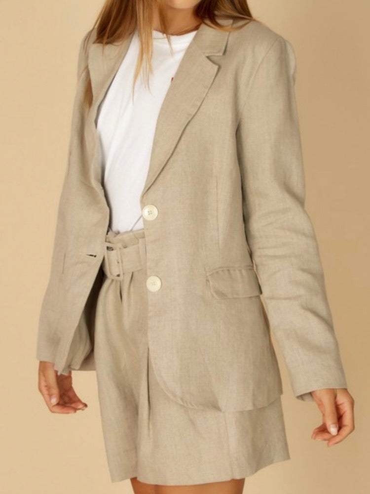 Linen Blazer