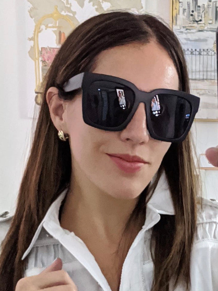 Large Chic Square Sunglasses
