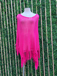 Fringe Crochet Coverup