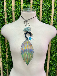 Arlenne Diaz Leaf Necklace