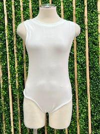 Thick Trim High Neck Bodysuit