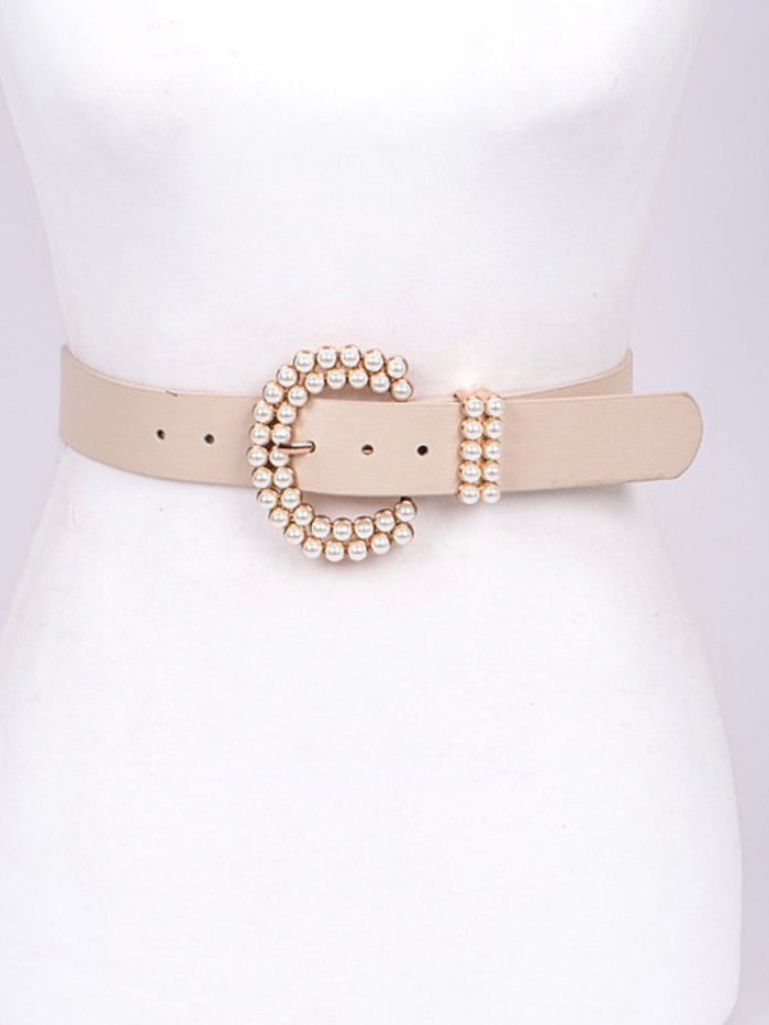 Pearl Buckle Belt