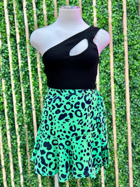 Leopard Wrap Skirt