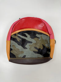 Poppy Leather Mini Convertible Back Pack