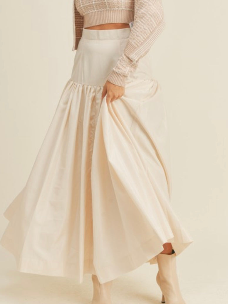 Exquisite Tiered Maxi Skirt