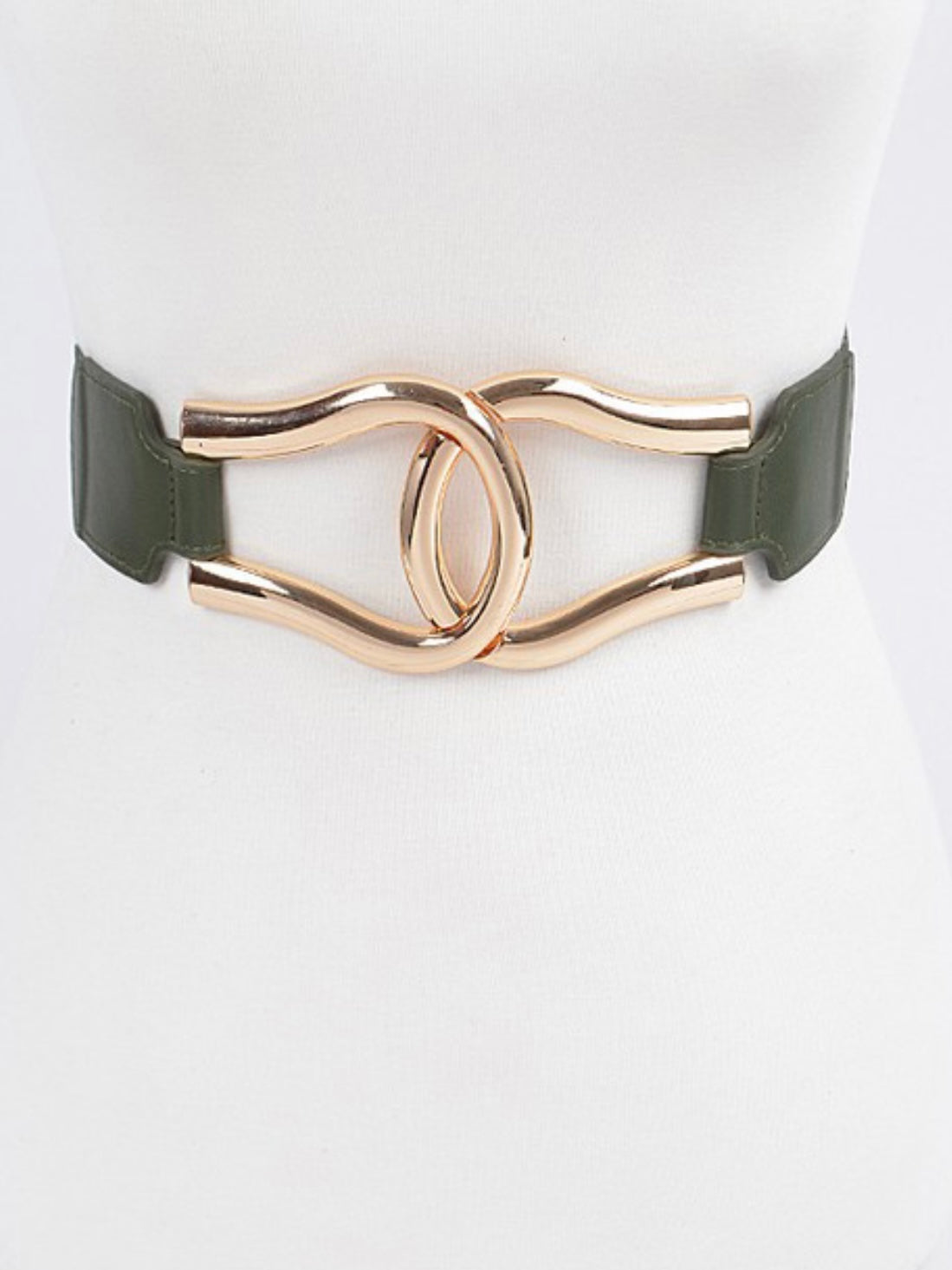Double Hook Buckle Elastic Belt