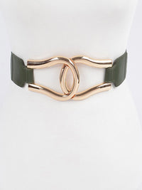 Double Hook Buckle Elastic Belt