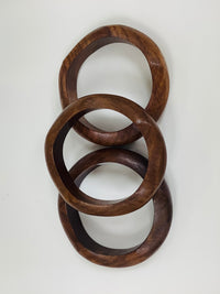 Curvy Wood Bangles